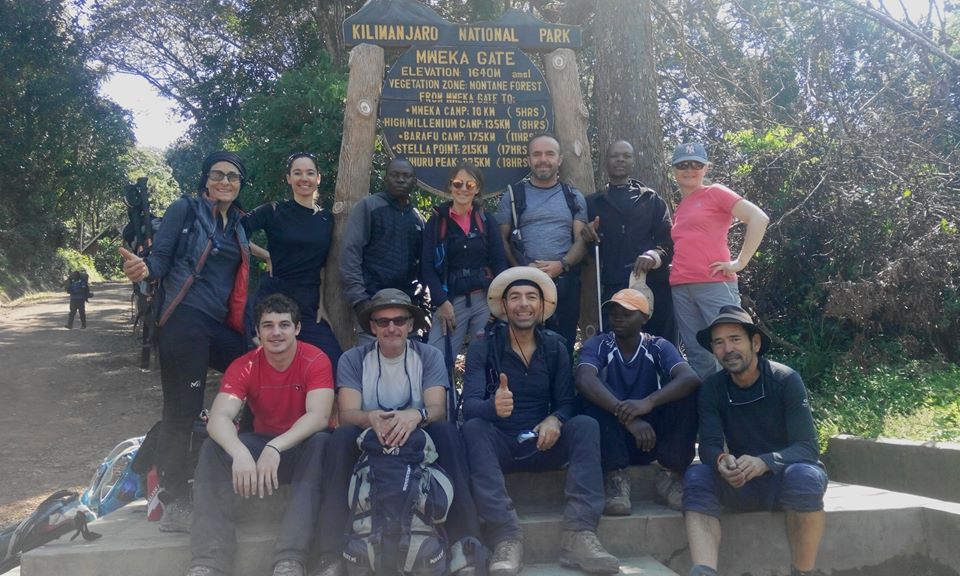 Equipe de Destination Reve Safaris au Kilimanjaro